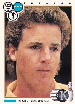 1990 Collect-A-Card Kingpins #16 Marc McDowell Front
